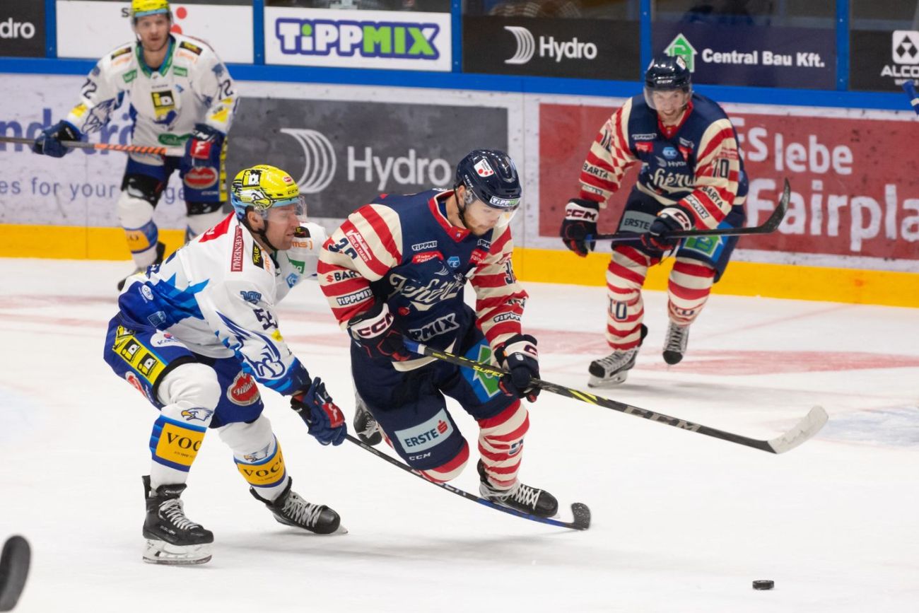 Itthon kapott ki a Hydro Fehérvár AV19 jégkorongcsapata a Villach SV-től